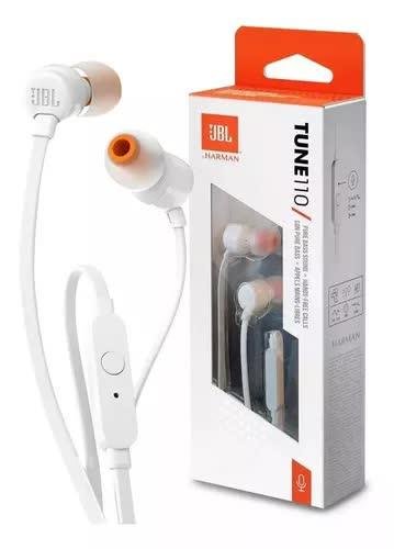AURICULAR JBL 3,5MM T110 STEREO NEGRO PROMO