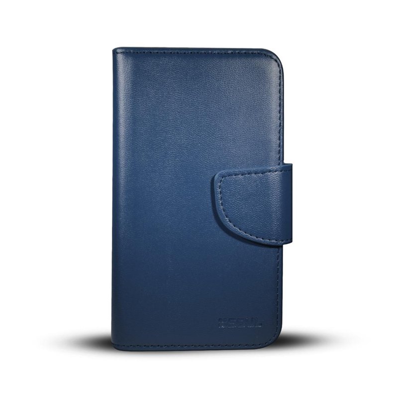 FLIP COVER UNIVERSAL CON SILICONA 6,5" AZUL
