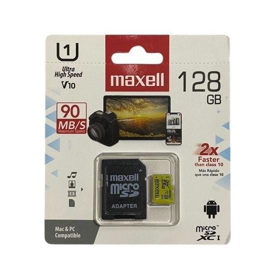 MEMORIA MAXELL MICRO SD HC 128GB CLASE 10