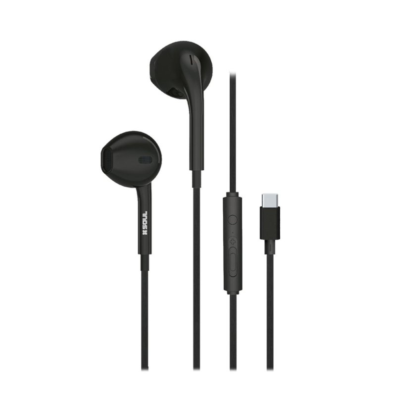 AURICULAR USB-C SOUL S389 C/CORTE NEGRO