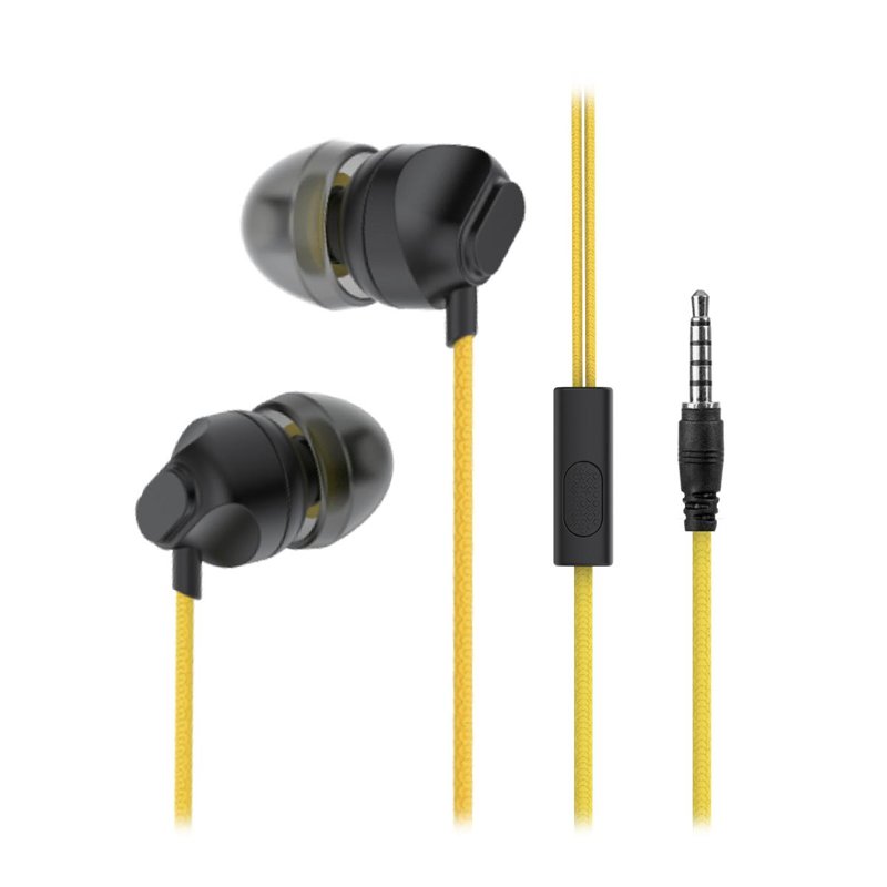 AURICULAR 3,5MM SOUL S89 AMARILLO
