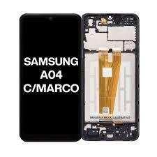 MODULO SAMSUNG A04 CON MARCO PREMIUM SILEO