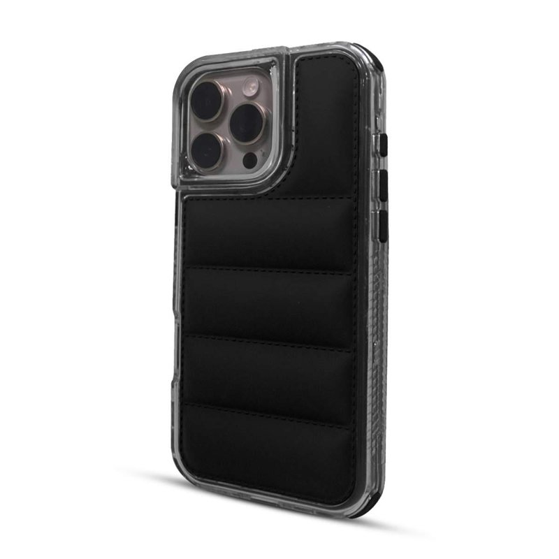 FUNDA SOUL PUFFER IPH 15 NEGRO