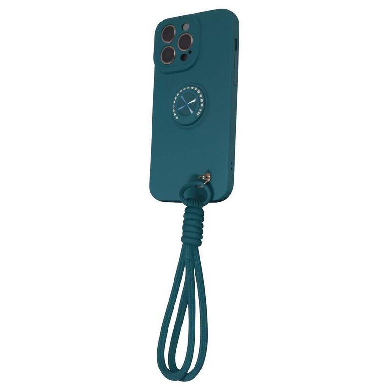 FUNDA SOUL SILICONE C/ANILLO Y CORREA MOTO G24 POWER PETROLE