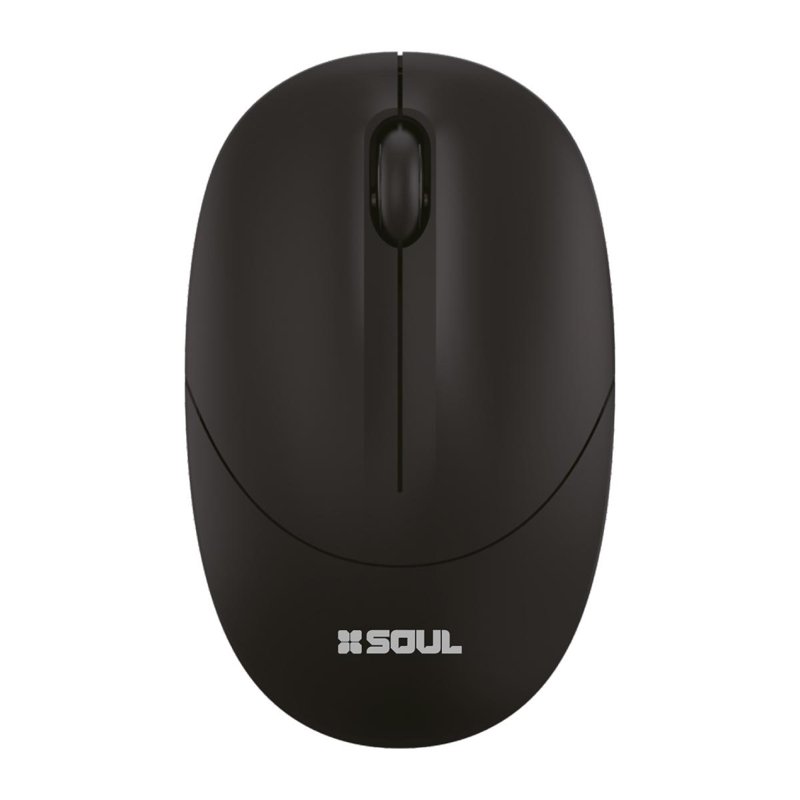 MOUSE SOUL INALAMBRICO OFFICE W250 NEGRO