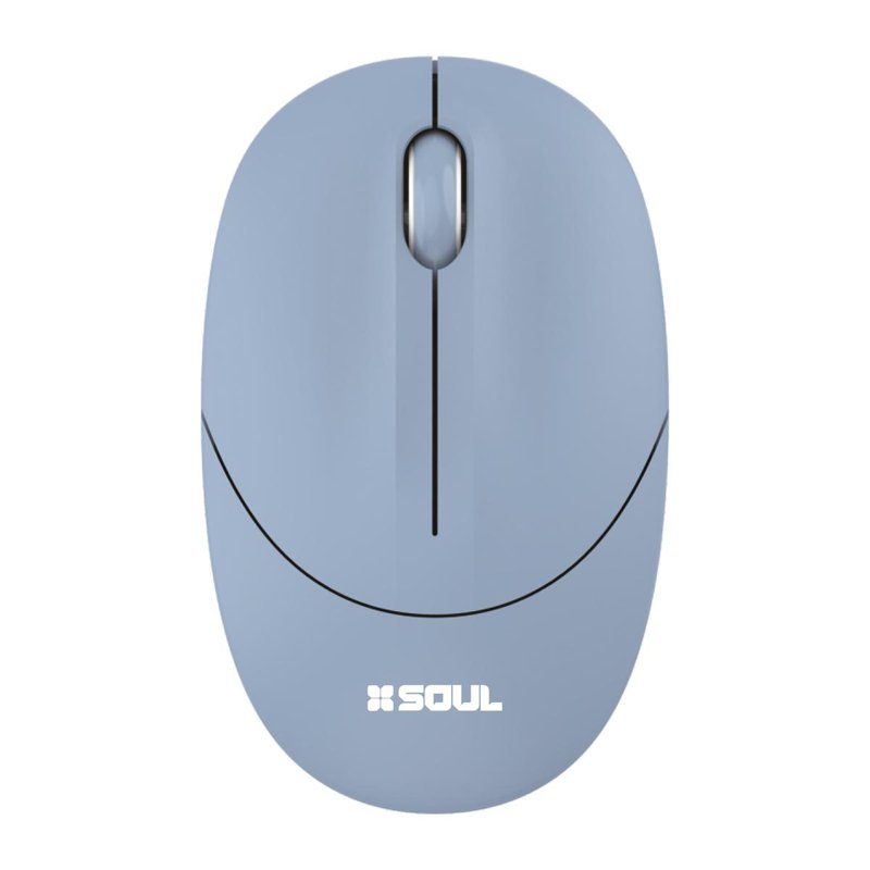 MOUSE SOUL INALAMBRICO OFFICE W250 CELESTE