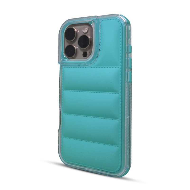 FUNDA SOUL PUFFER IPH 15 AQUA