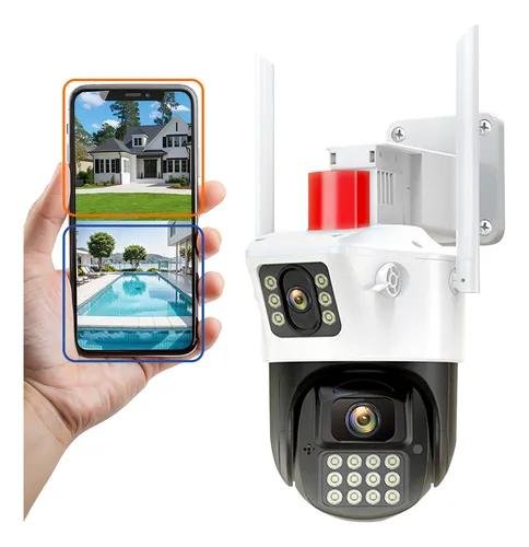 CAMARA WIFI LUO E127 TRIPLE VISOR INTERIOR EXTERIOR