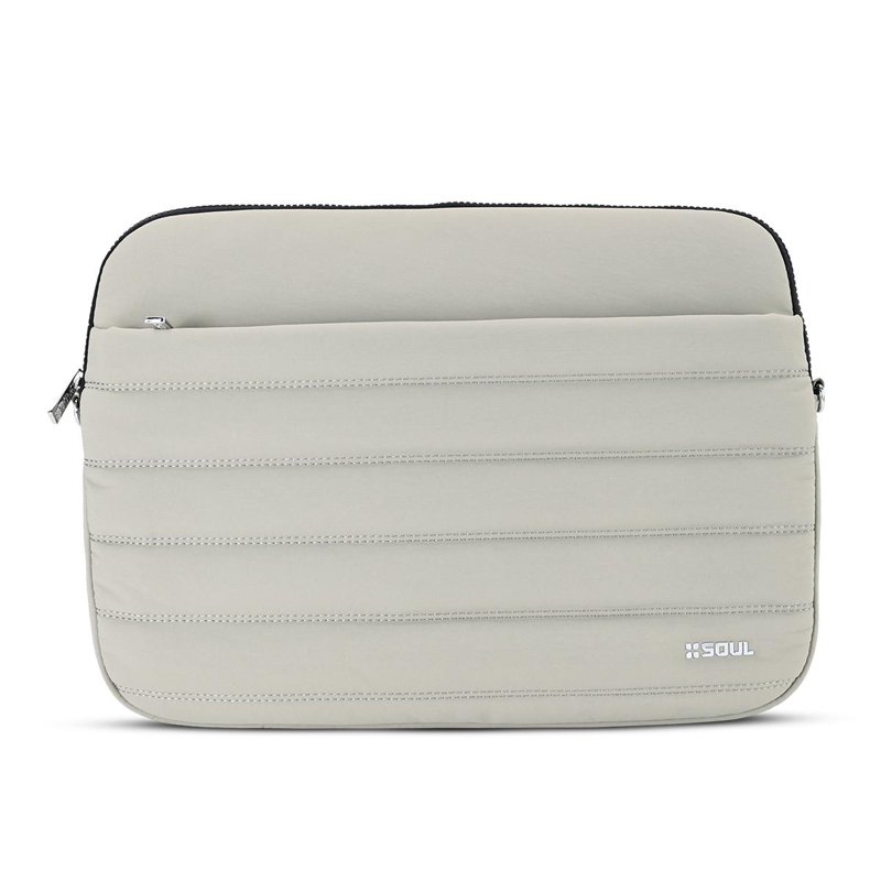 FUNDA NOTEBOOK SOUL 13" PUFFER C/CORREA VERDE