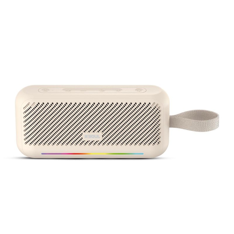 PARLANTE SOUL BT XS750 MIX TECH 14W LED BEIGE