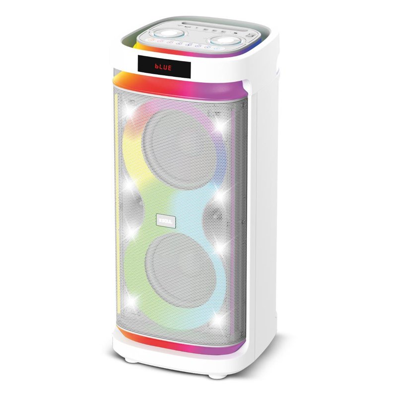 PARLANTE SOUL BT XL1500 SUPER SOUND 60W 8"X2 LED BLA