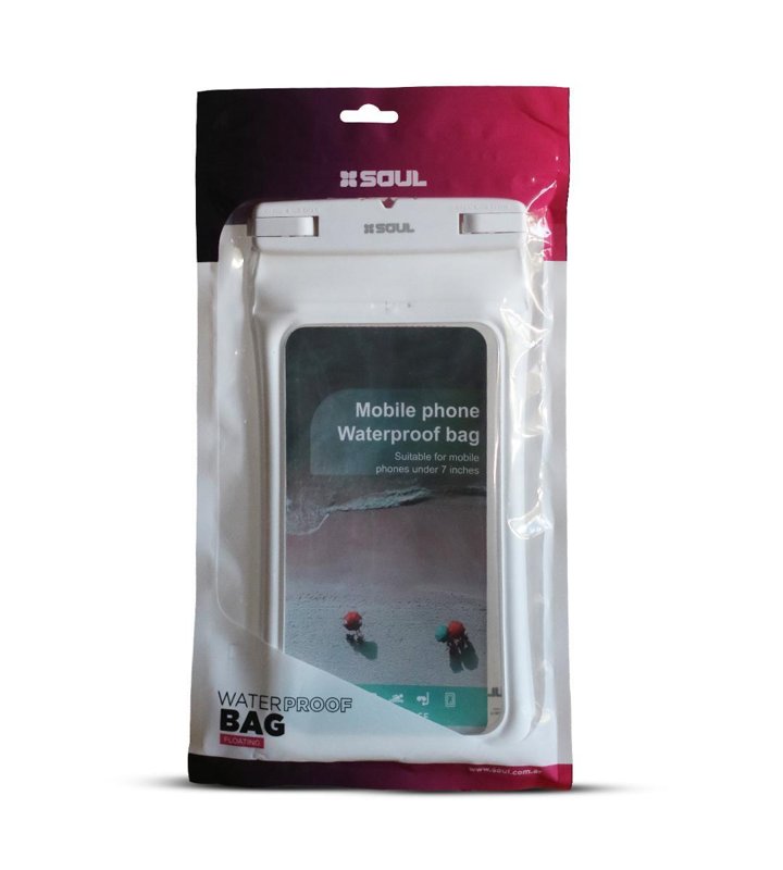 WATERBAG FLOAT HASTA 7" 10.5 X 17.5 CM ZIP NEGRO