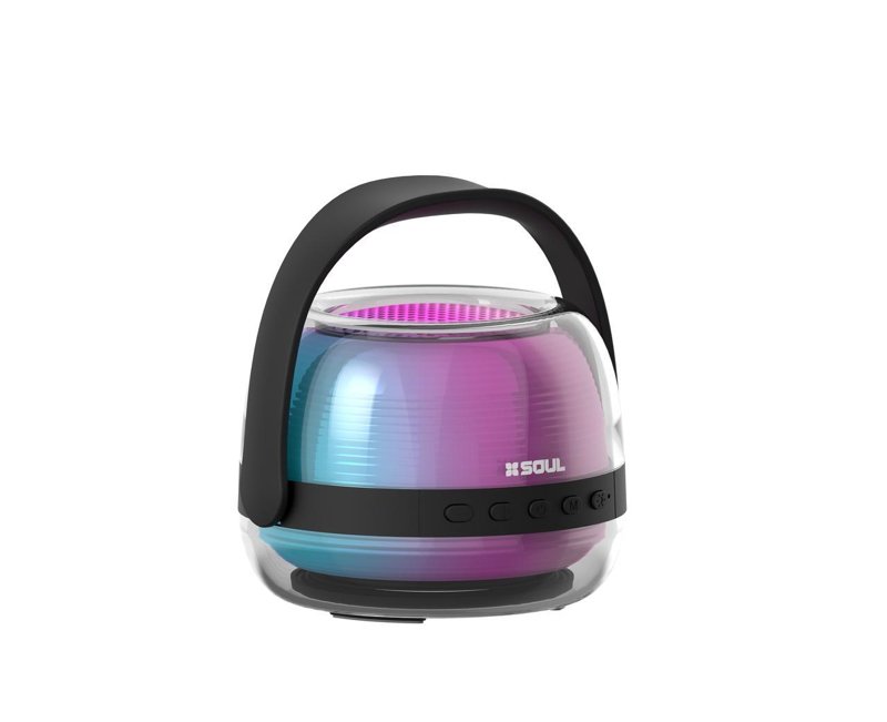 PARLANTE SOUL BT XS20 PARTY TEEN C/2 MICROFONOS NEGRO