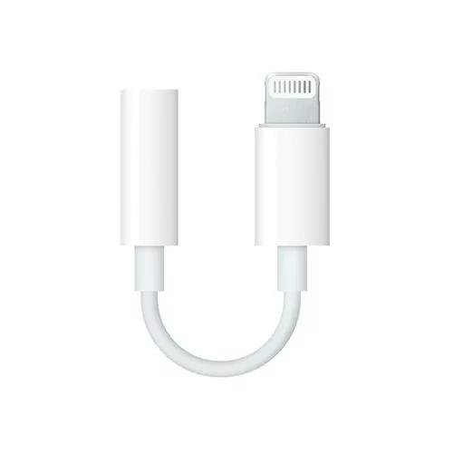ADAPTADOR LIGHTNING A JACK 3.5 AITECH BLANCO