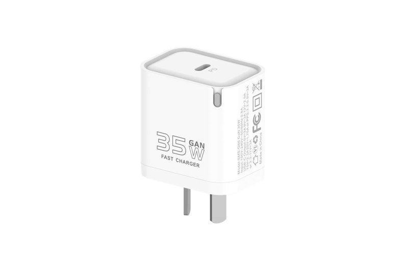 CARGADOR VIAJERO SOUL FAST PD QC 35W GAN USB-C A LIGHTNING