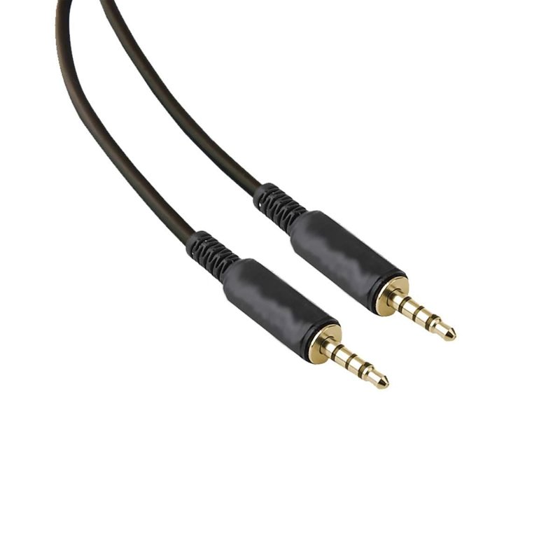 CABLE SOUL AUXILIAR 3.5 A 3.5 2M NEGRO
