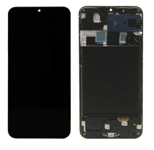 MODULO SAMSUNG A20 INCELL C/MARCO PREMIUM SILEO
