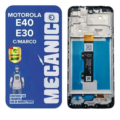 MODULO MOTOROLA E30/E40 C/MARCO MECANICO