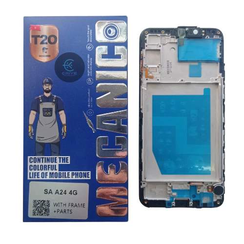 MODULO SAMSUNG A24 4G T20 C/MARCO MECANICO