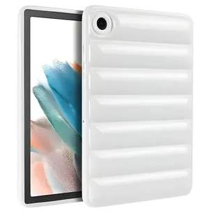 ESTUCHE TABLET PUFFER SAMSUNG A08 10.5 BLANCO