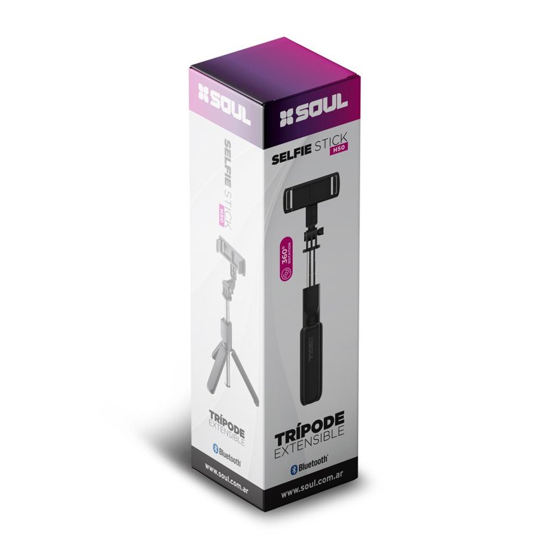TRIPODE SOUL H50 BT SELFIE STICK EXTENSIBLE