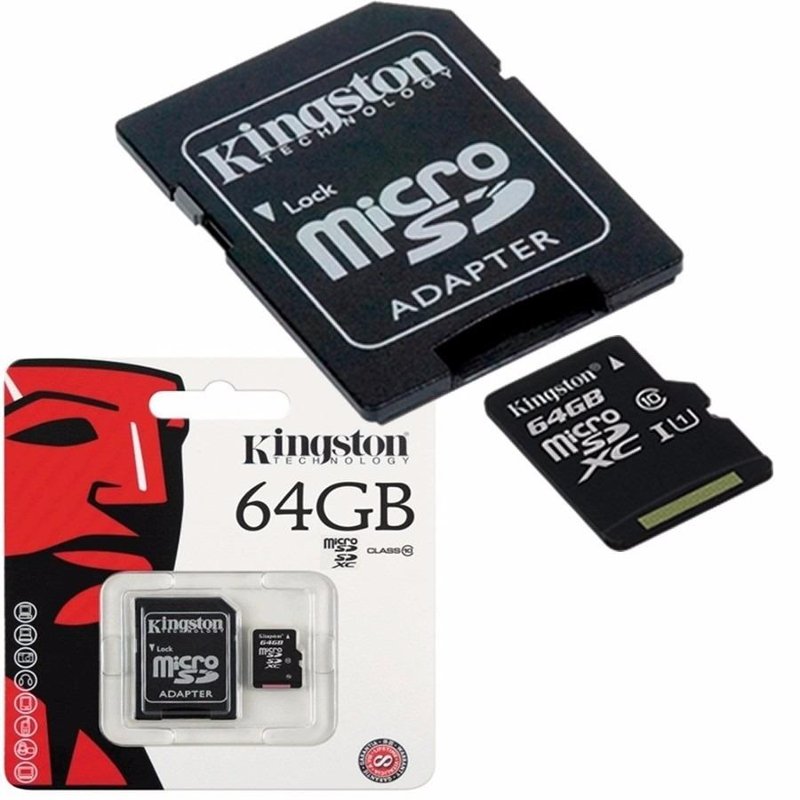MEMORIA KINGSTON MICRO SD 64GB CLASE 10